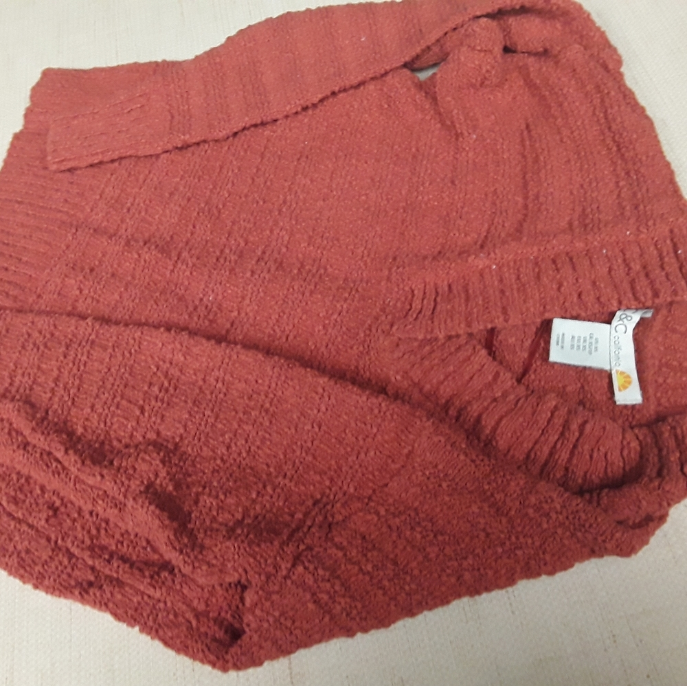 C And C Orange Rust Sweater Xs - image 7